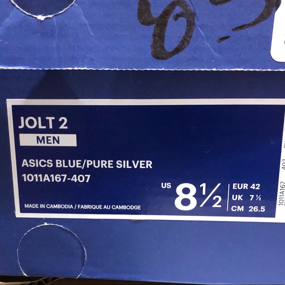 NEW  Asics Men's Jolt 2 Running Sneakers - Picture 9 of 10